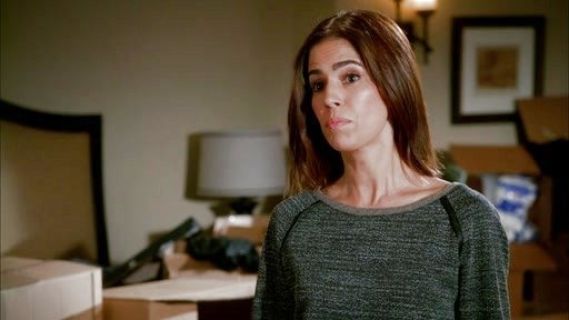 Marisol Suarez's Leather Elbows Sweater on Devious Maids