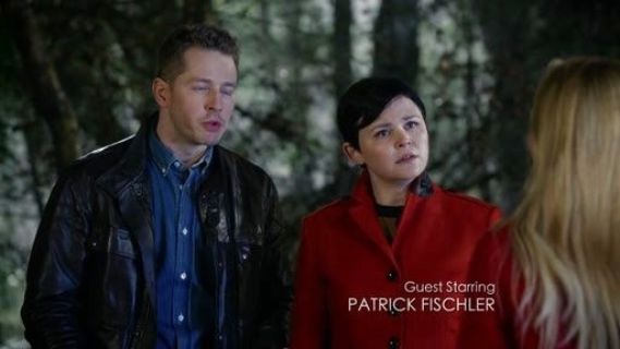 Mary Margaret Blanchard / Snow White's 'Elmwyn' Leather Trim Fit & Flare Wool Blend Coat on Once Upon A Time 