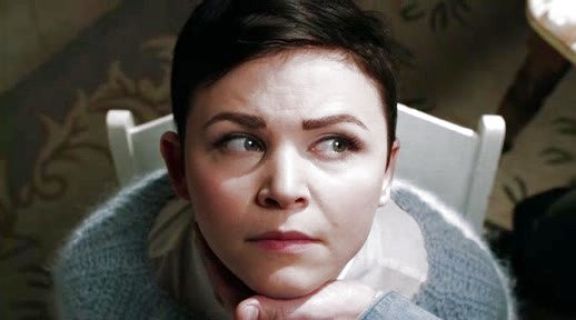 Mary Margaret Blanchard / Snow White's Iced Blue Chunky Ginger sweater on Once Upon A Time 