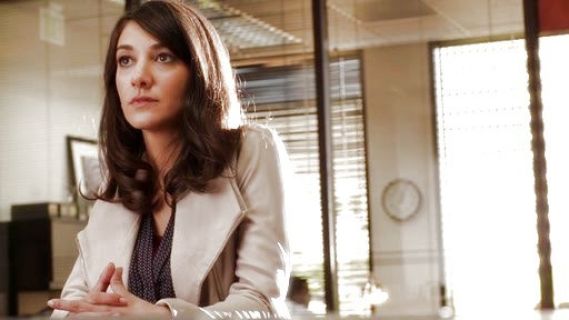 Maureen James's Lambskin Scuba Jacket on State of Affairs