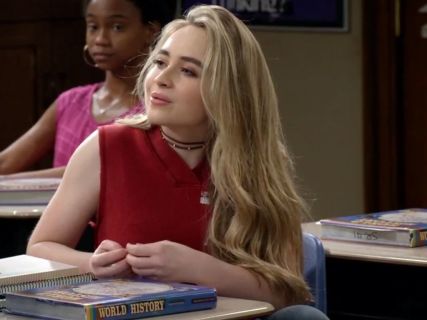 Maya Hart's Americana Muscle Hoodie on Girl Meets World
