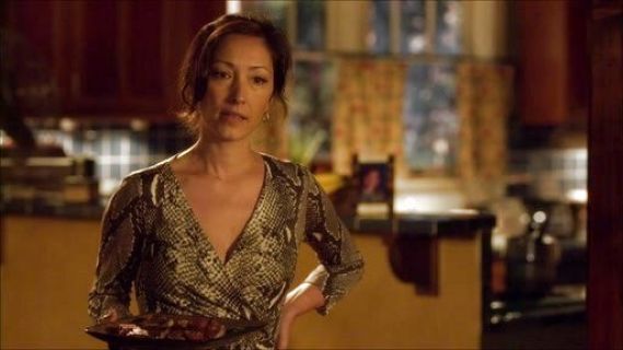 Megan Vannoy's New Julian Two Python-Print Silk Jersey Dress on Nashville