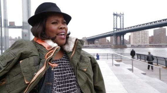 Mercedes Jones's Giraffe-Print Asymmetrical Tunic on Glee