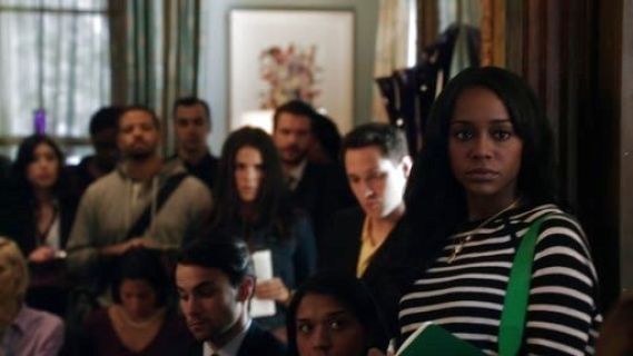 Michaela Pratt's Breton Stripe Cashmere Sweater on How to Get Away With Murder