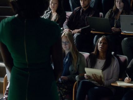 Michaela Pratt's Cashmere Perforated-Back Sweater, Wisteria on How to Get Away With Murder