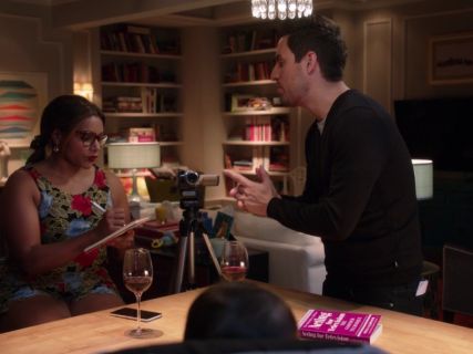 Mindy Lahiri's Floral Lace Top and Shorts on The Mindy Project
