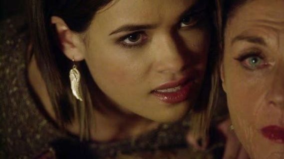 Miranda Collins's Sparkling Wing Earrings on Ravenswood