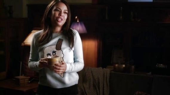 Mona Vanderwaal's Ice Cream Applique Jumper on Pretty Little Liars