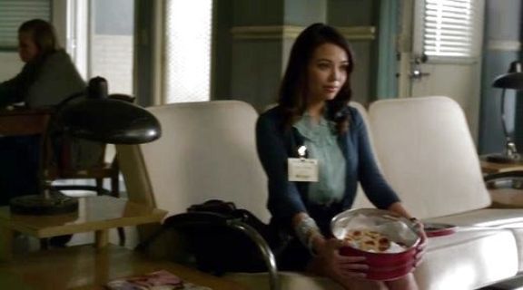 Mona Vanderwaal's Naomi Top on Pretty Little Liars