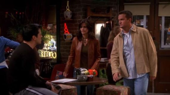 Monica Geller's Brown Leather Jacket - Friends