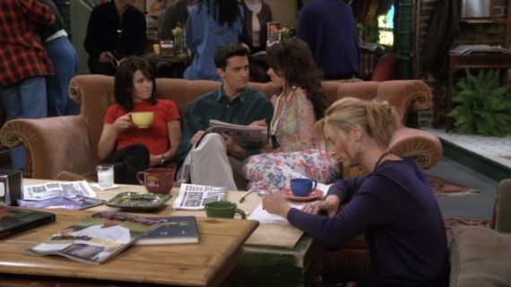Monica Geller's Red Short-Sleeve T-Shirt - Friends