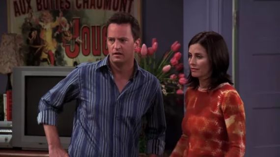 Monica Geller's Tie Dye Orange Sweater - Friends