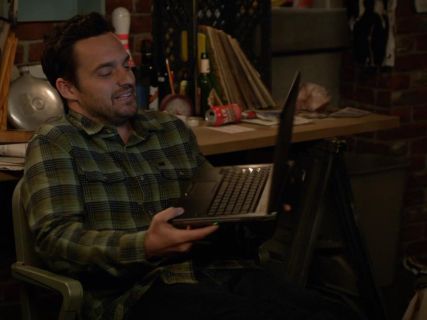 Nick Miller's 'Collins' Plaid Flannel Shirt on New Girl