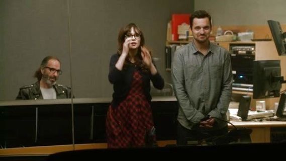 Nick Miller's Emile Herringbone Button-Down Shirt on New Girl