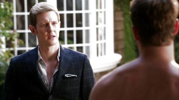 Nolan Ross's Blue Setaglia on Revenge