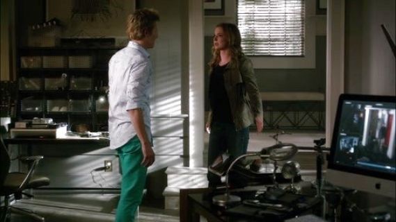 Nolan Ross's Chino Trousers on Revenge