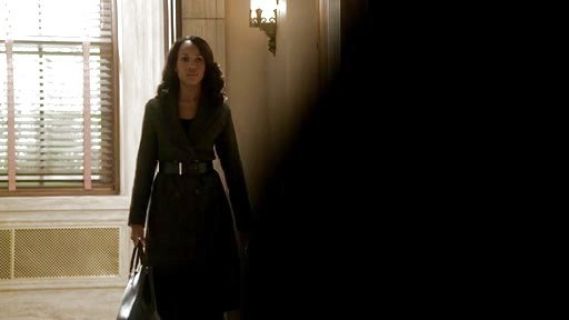 Olivia Pope's Belted Peplum Jacket on Scandal