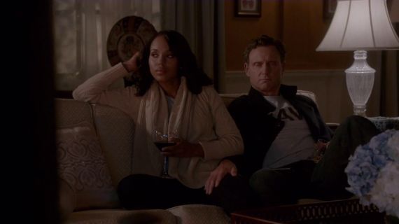 Olivia Pope's Cabled Cashmere Open Cardigan on Scandal