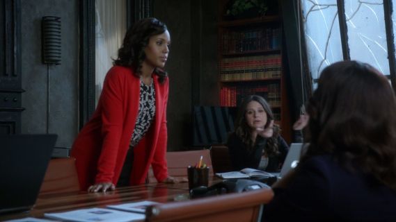 Olivia Pope's Cashmere Draped Cardigan on Scandal