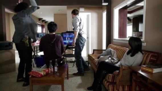 Olivia Pope's Chevron Knit Turtleneck Sweater on Scandal