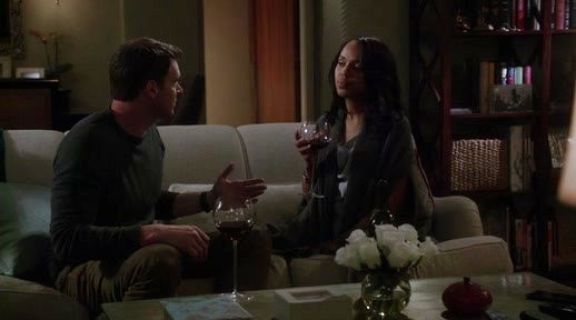 Olivia Pope's Collection Draped Cashmere Cardigan on Scandal