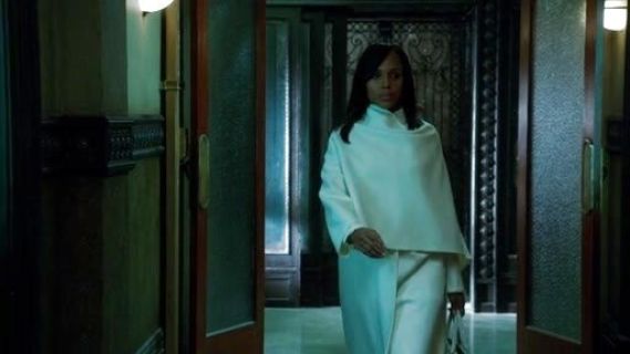 Olivia Pope's Fall 2014 Wrap Coat on Scandal
