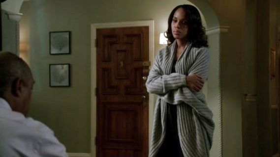 Olivia Pope's Ilia Ribbed Cocoon Cardigan on Scandal