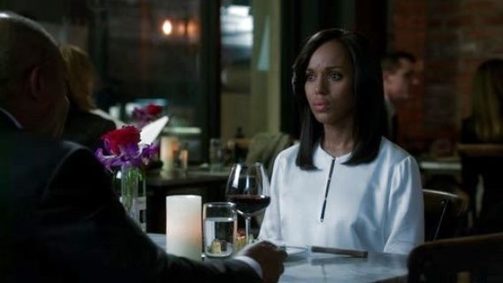 Olivia Pope's Long Sleeve Blouse on Scandal