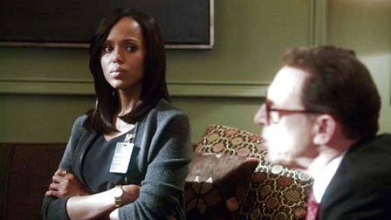 Olivia Pope's Nancy Long Cashmere Cardigan on Scandal