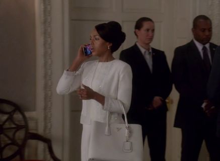 Olivia Pope's Sequin-Trimmed Knit Jacket on Scandal
