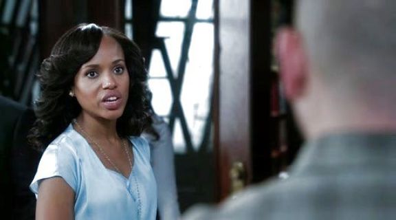 Olivia Pope's Silk Blouse on Scandal