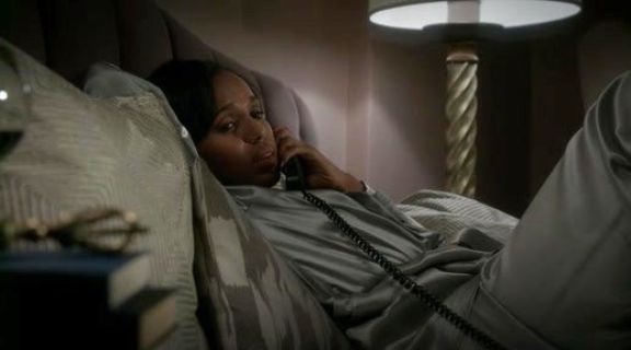 Olivia Pope's Silk Pajama on Scandal