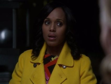 Olivia Pope's Spring 2016 Yellow Coat on Scandal