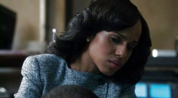 Olivia Pope's Structured Jacket	 on Scandal