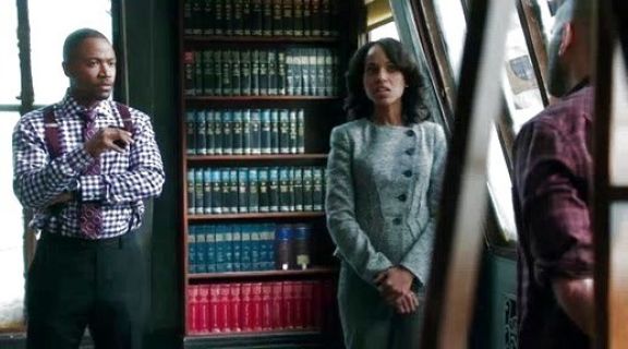 Olivia Pope's Structured Jacket on Scandal