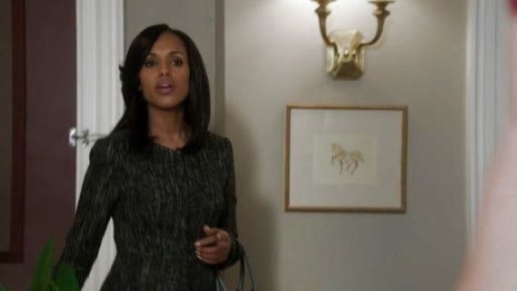 Olivia Pope's Tweed Peplum Jacket on Scandal