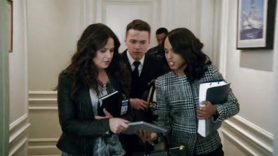 Olivia Pope's Wool Blend Boucle Jacket on Scandal