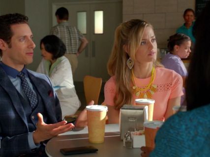 Paige Collins' Lasercut Dress on Royal Pains