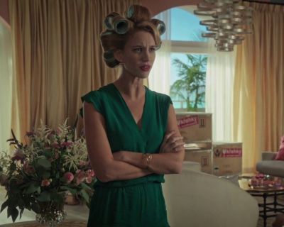 Petra Solano's Ruffle Flutter Romper on Jane the Virgin