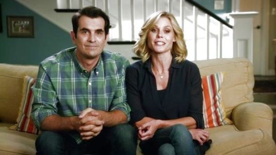 Phil Dunphy's Secret Wash Shirt in Nile Green Plaid on Modern Family