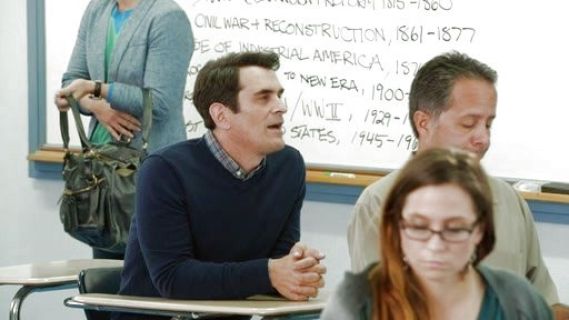 Phil Dunphy's V-neck Sweater on Modern Family