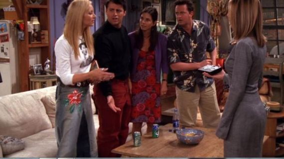 Phoebe Buffay's Denim Maxi Skirt - Friends