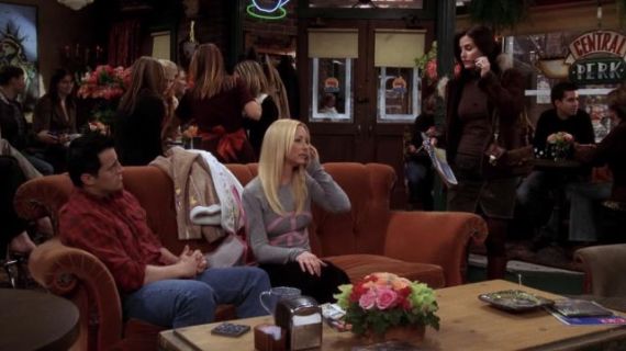 Phoebe Buffay's Floral Peace Sign Long Sleeve Shirt - Friends
