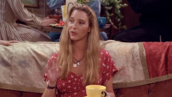 Phoebe Buffay's Peace Sign Pendant Necklace - Friends