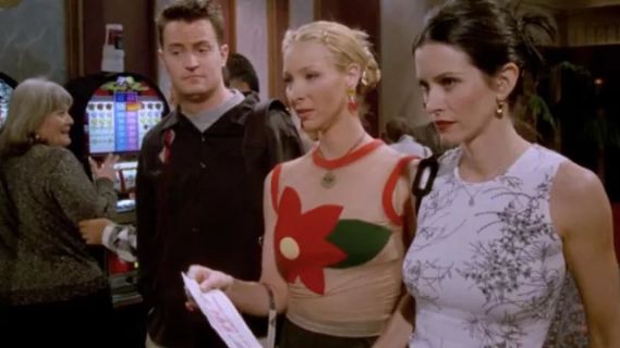 Phoebe Buffay's Sheer Flower Top - Friends