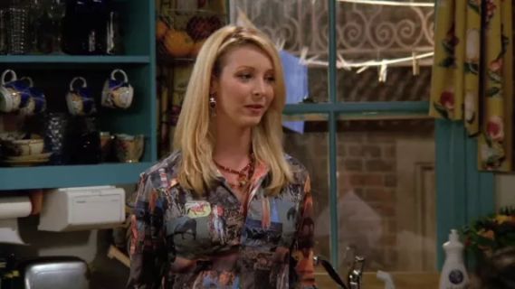 Phoebe Buffay's Vintage 70s Horse Print Blouse - Friends