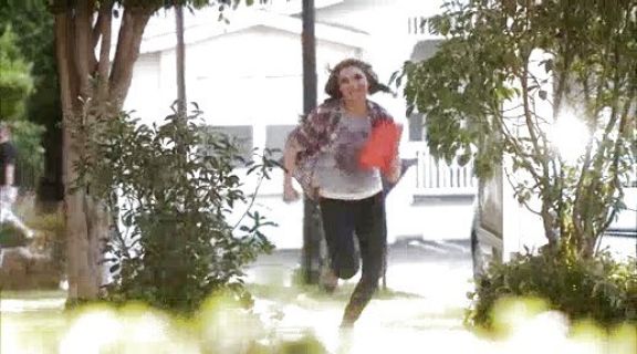 Polly's Freedom Boxy Tee on How To Live With Your Parents (For the Rest of Your Life)