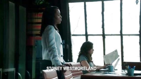 Quinn Perkins's Pleated Croc Top on Scandal