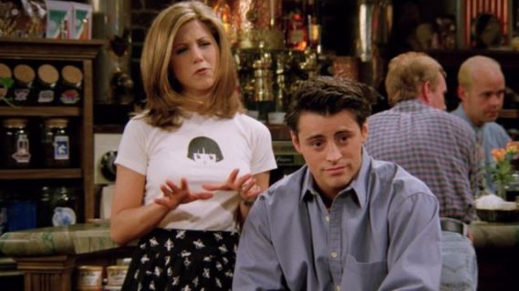 Rachel Green's Anime Girl Graphic T-Shirt - Friends