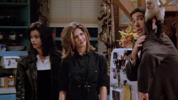 Rachel Green's Black Denim Shirt - Friends